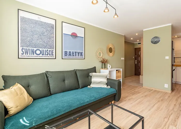 Dwa W Centrum - Darmowy Parking Apartament Świnoujście